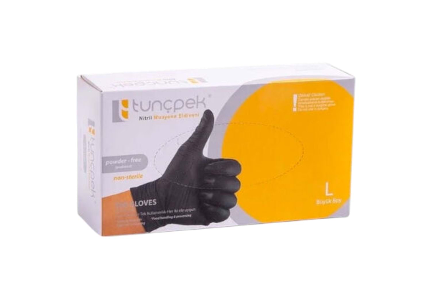Tunçpek Eldiven - Siyah L