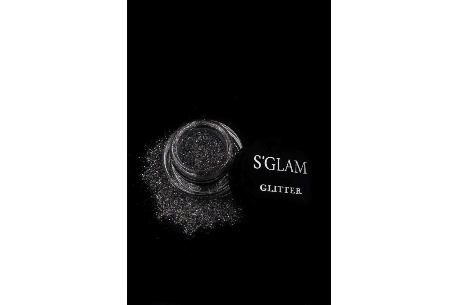 S Glam Glitter - Black