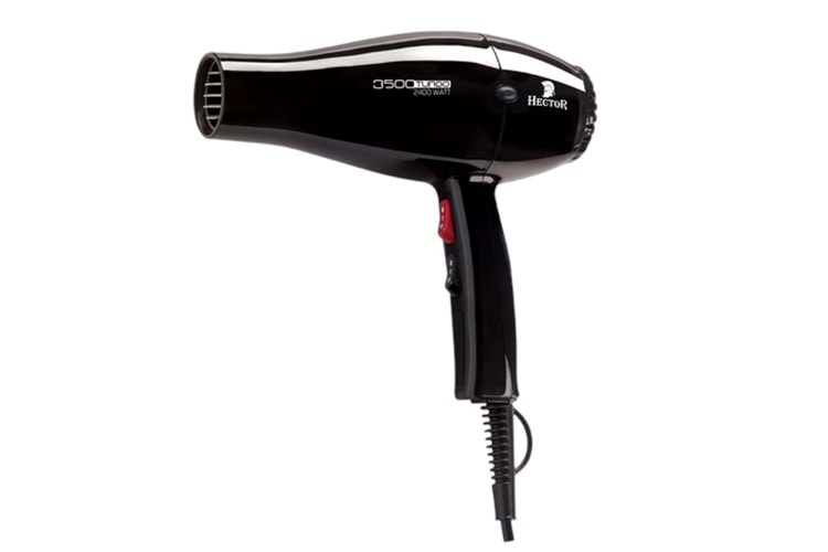 Hector 3500 Fön Makinesi 2400W - Siyah