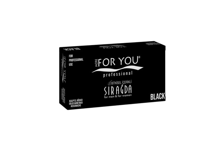 More For You Kalıp Ağda 400 ML Siyah