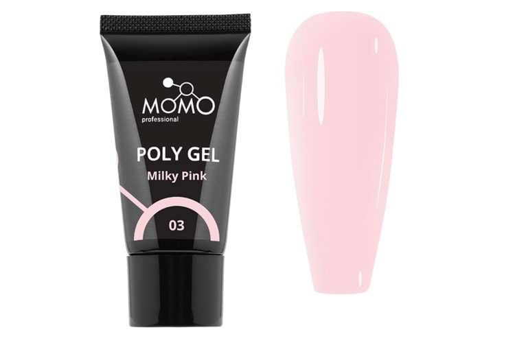 Momo Protez Tırnak İçin Akrilik Jel 30 Gr No: 03