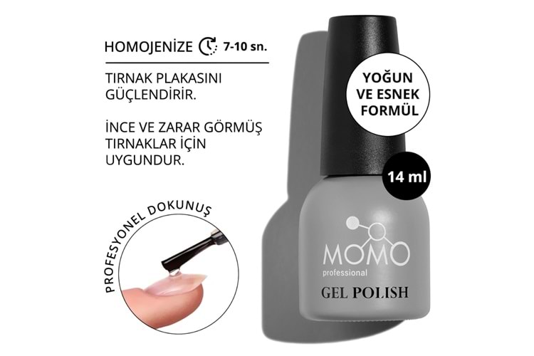 Momo Rubber Base Coat 14 ML