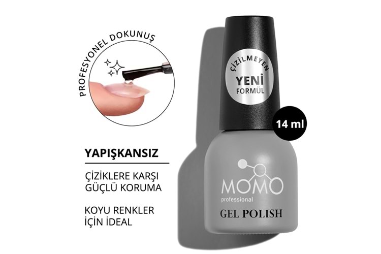 Momo Crystal Top Coat 14 ML