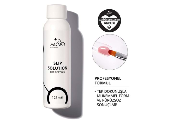 Momo Poli Jel Solüsyonu 125 ML