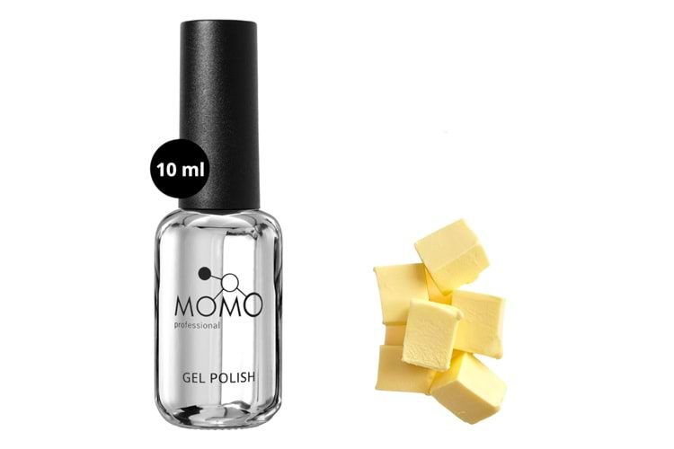 Momo French Cover Butter Yellow Rubber Base Coat 10 ML