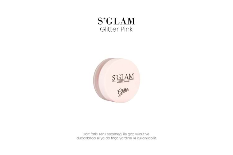 S Glam Glitter - Pink
