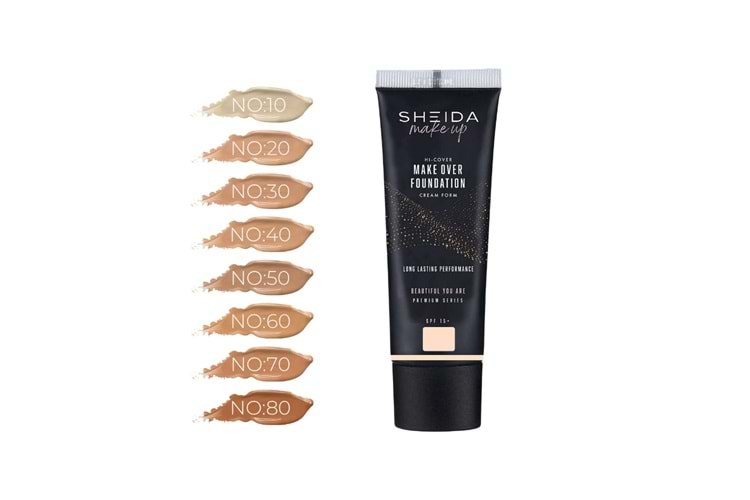 Sheida Krem Fondöten No: 10