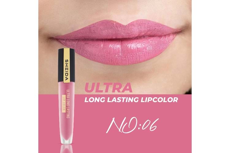 Sheida Kalıcı Sıvı Ruj No: 06