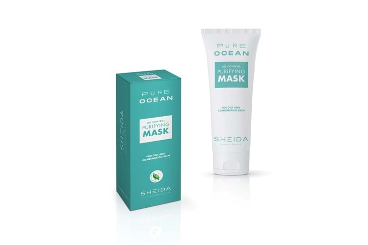 Sheida Pure Ocean Arıtım Maskesi 75 Ml - Yağlı ve Karma Ciltler