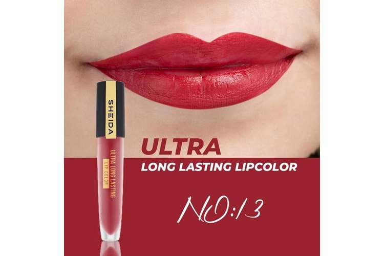 Sheida Kalıcı Sıvı Ruj No: 13