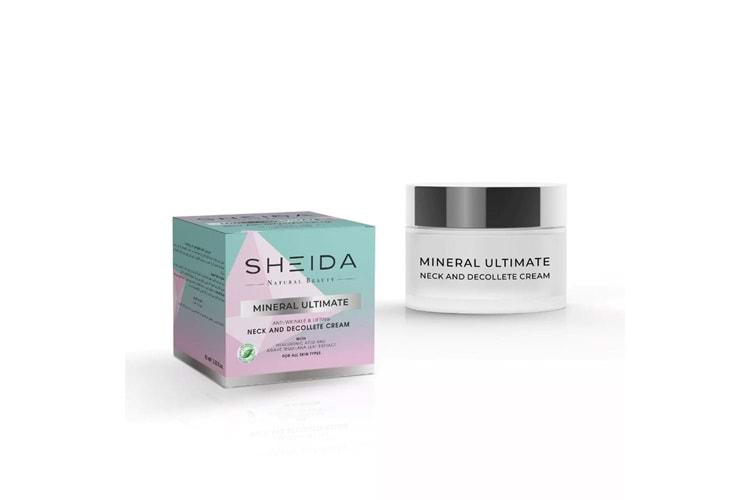 Sheida Mineral Ultimate Toparlayıcı Boyun ve Dekolte Kremi 60 Ml
