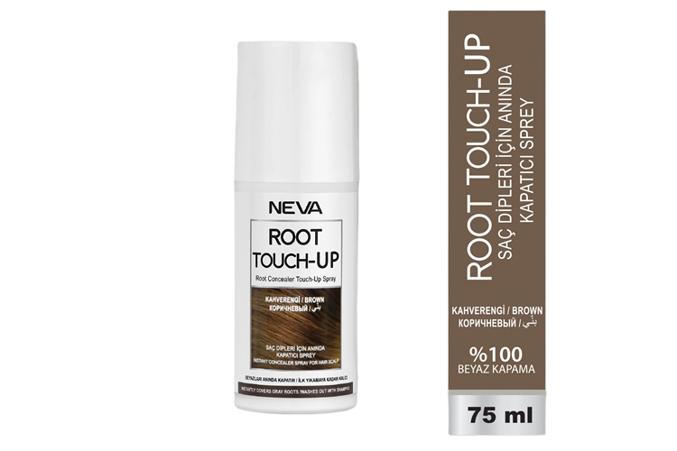 Neva Root Touch-Up Dip Kapatıcı Sprey 75 ML - Kahve