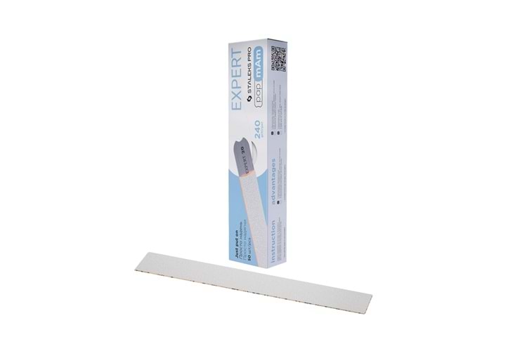 Staleks Expert Giydirmeli Papmam 240 Grit (50 Adet) DFCE-22-240w