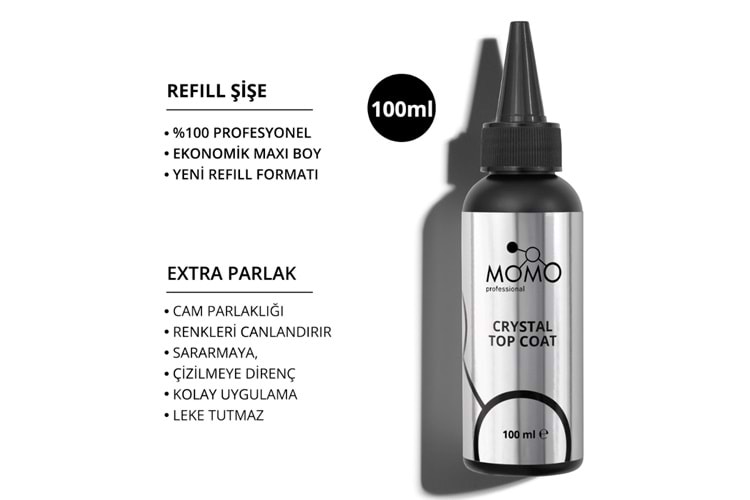 Momo Crystal Top Coat 100 ML