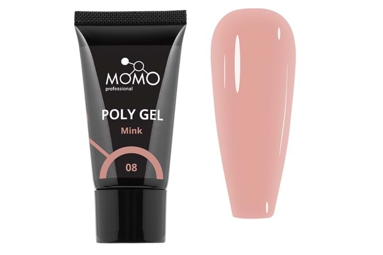 Momo Protez Tırnak İçin Akrilik Jel 30 Gr No: 08