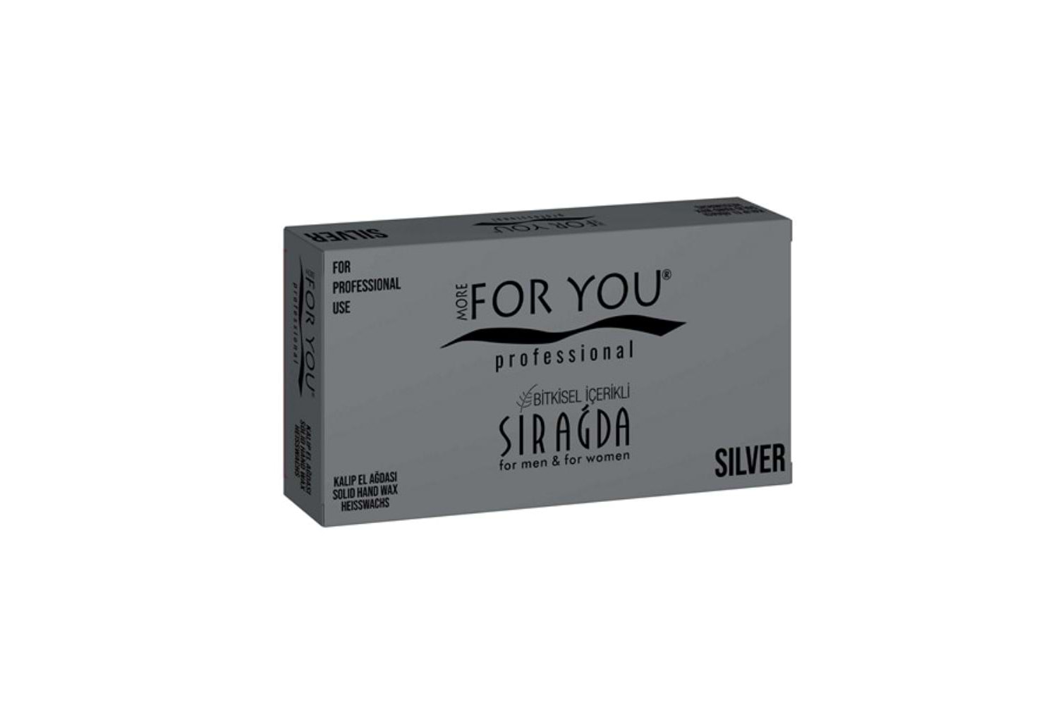 More For You Kalıp Ağda 400 ML Silver