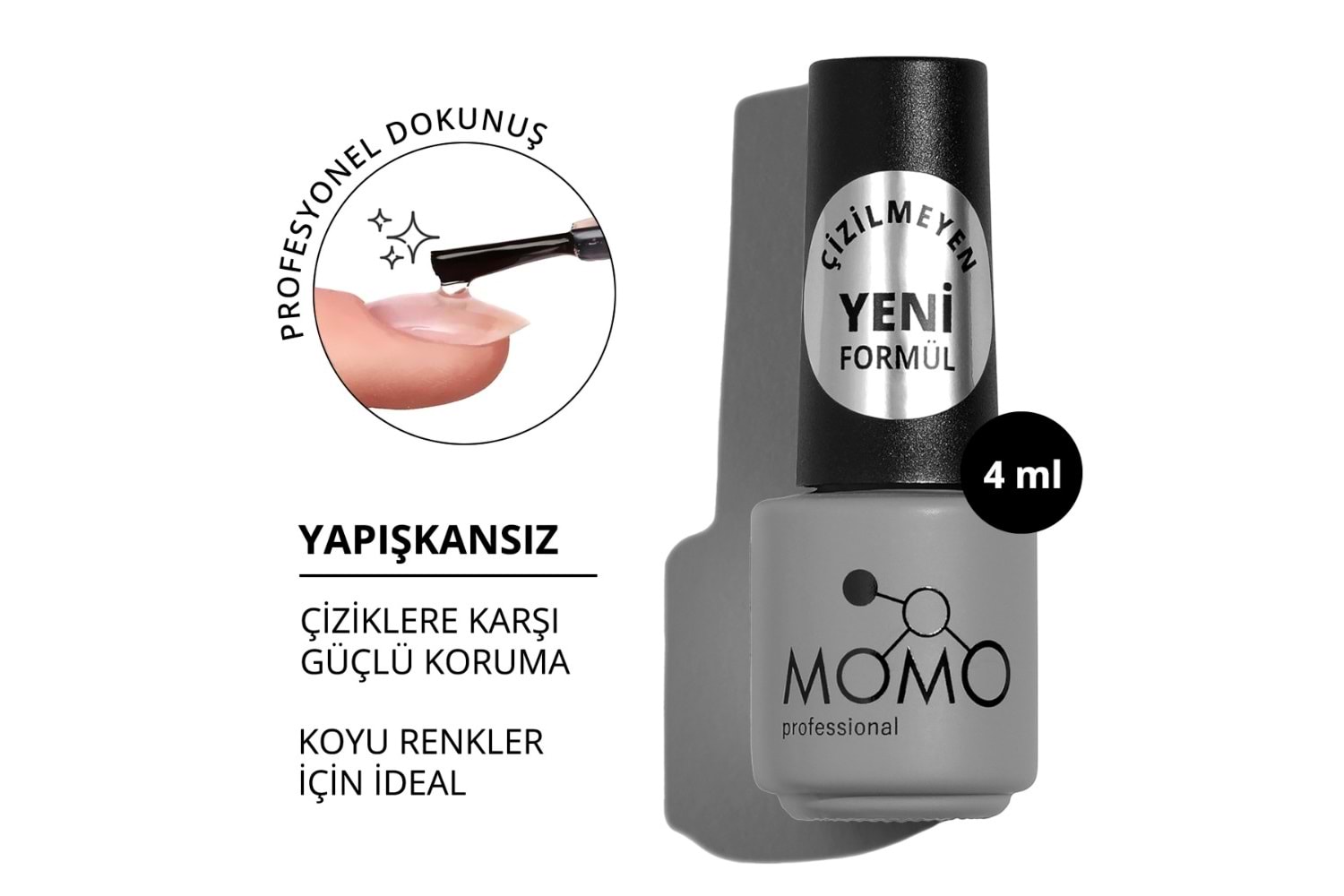 Momo Crystal Top Coat 4 ML