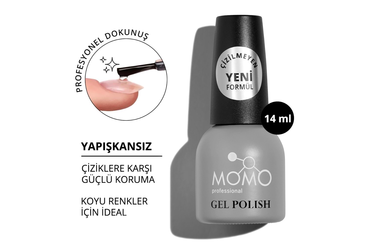 Momo Crystal Top Coat 14 ML