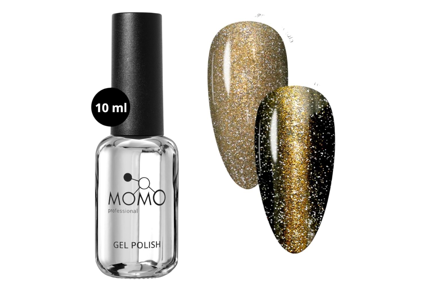 Momo Kalıcı Oje 10 ML Kristal Kedi Gözü No: CE01