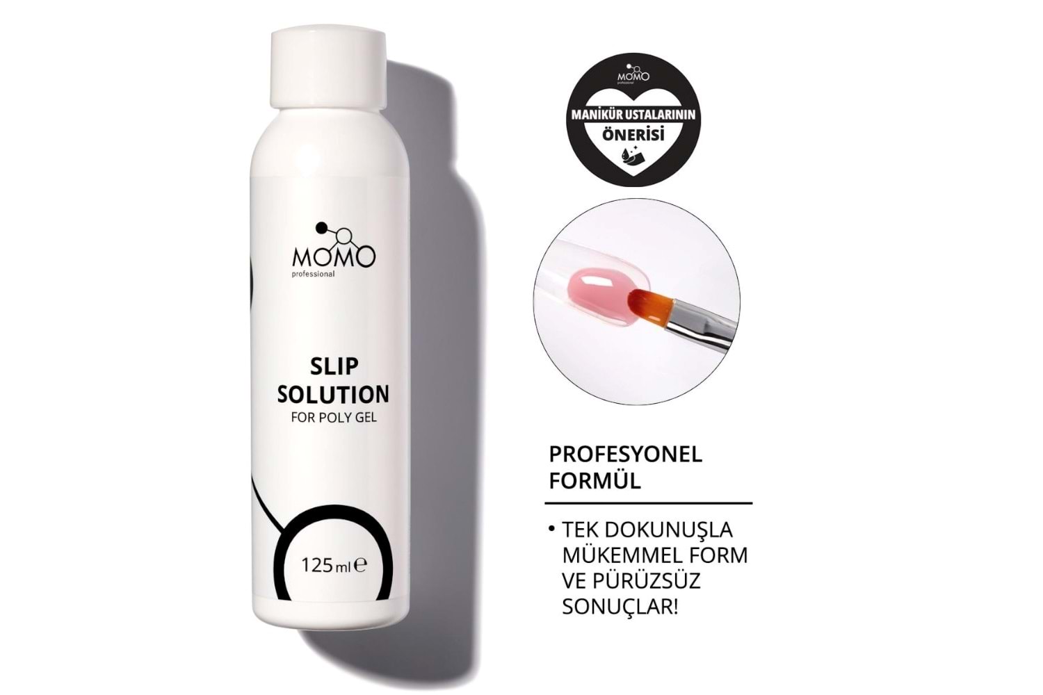 Momo Poli Jel Solüsyonu 125 ML