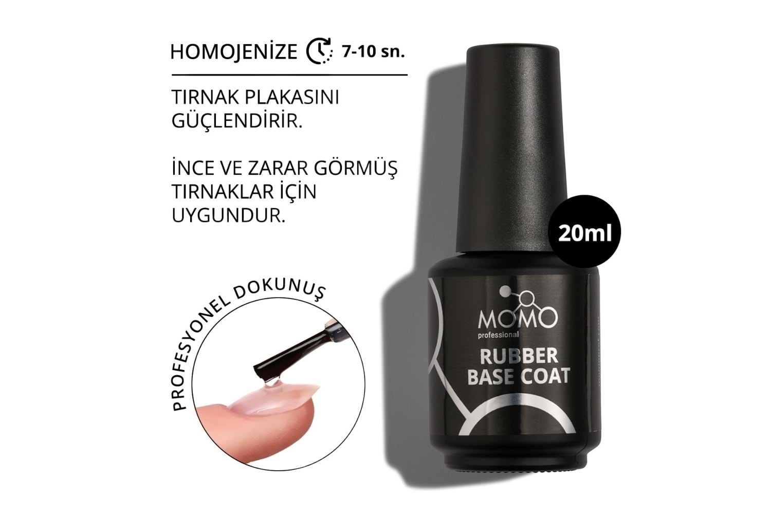 Momo Rubber Base Coat 20 ML