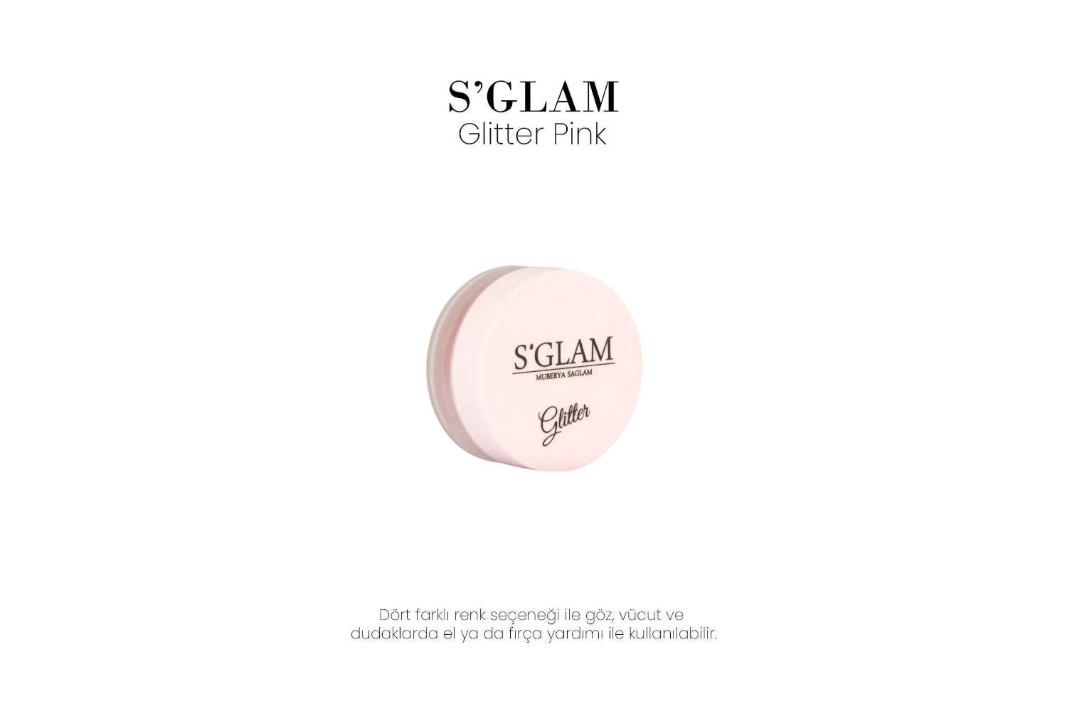 S Glam Glitter - Pink