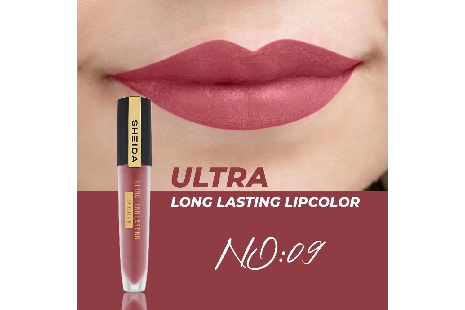 Sheida Kalıcı Sıvı Ruj No: 09