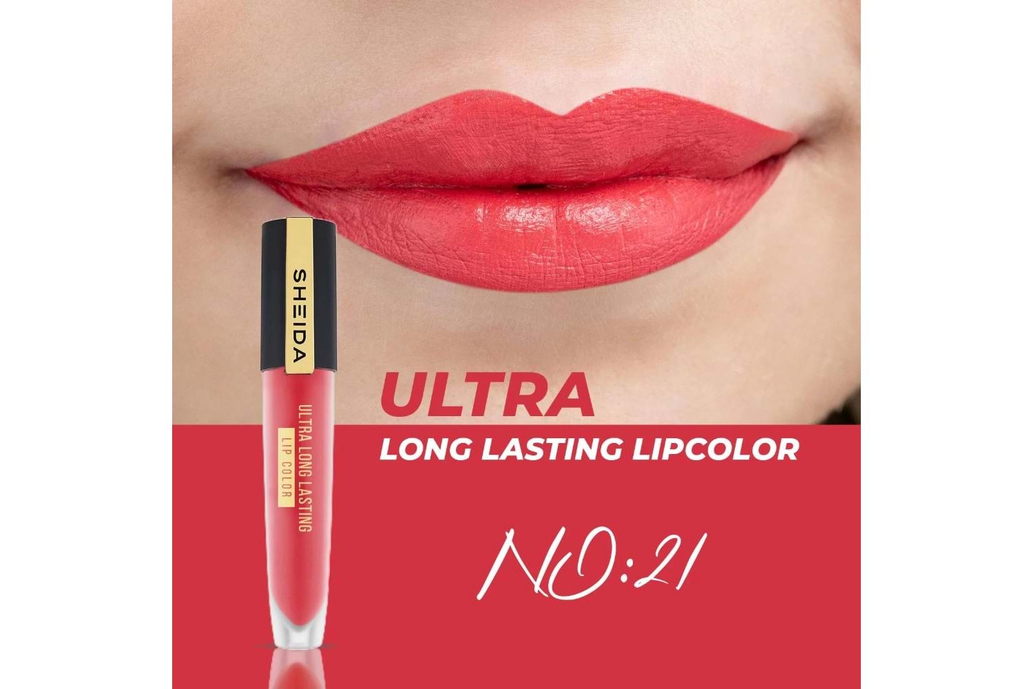 Sheida Kalıcı Sıvı Ruj No: 21