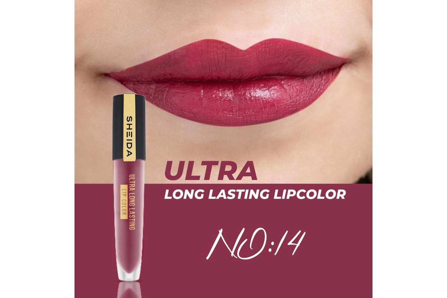 Sheida Kalıcı Sıvı Ruj No: 14