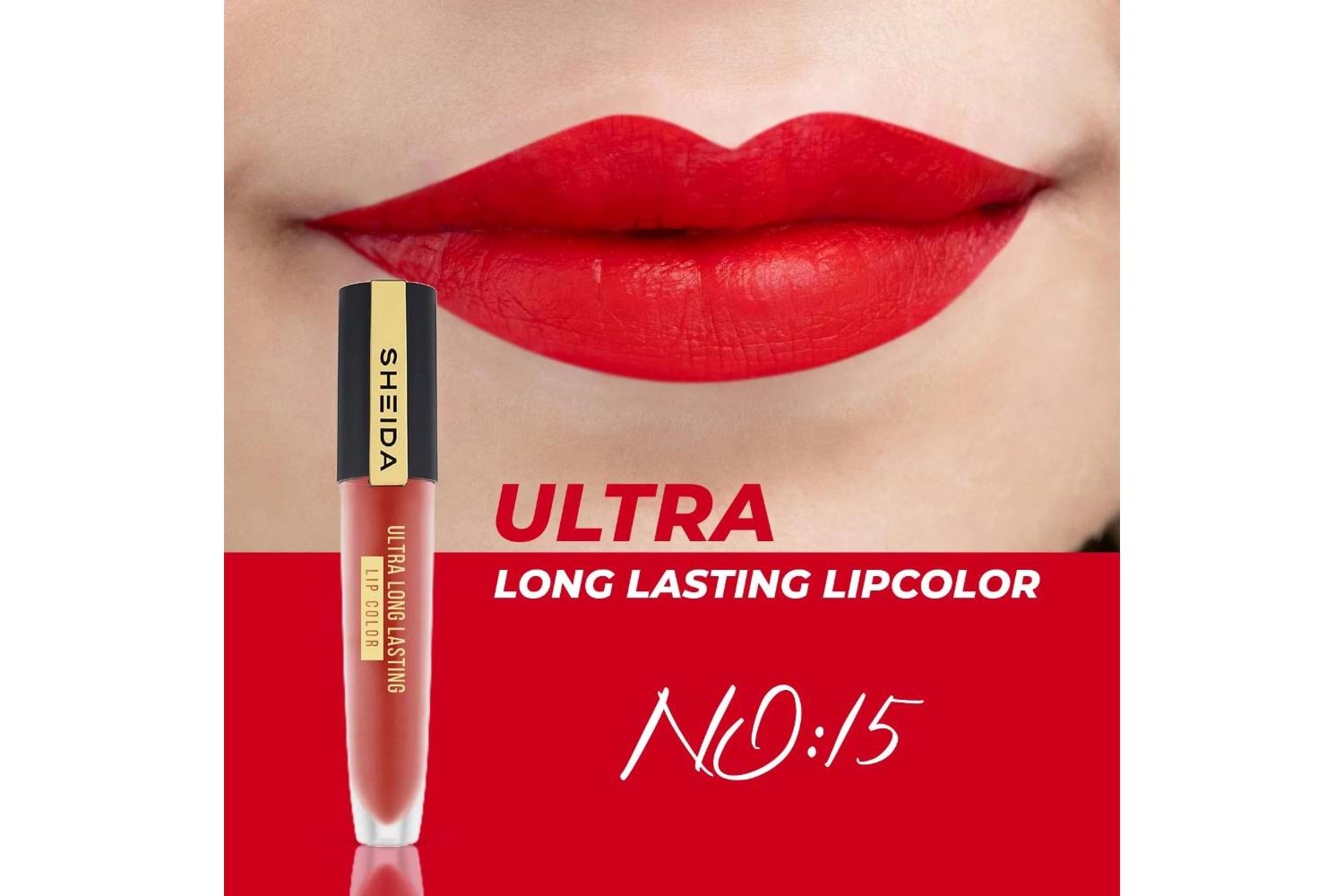 Sheida Kalıcı Sıvı Ruj No: 15