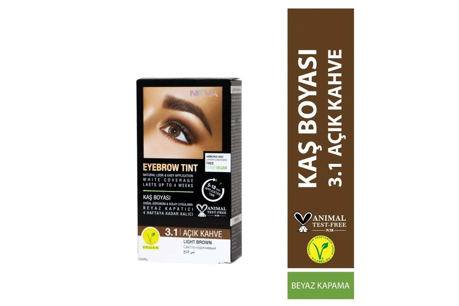 Neva Kaş Boyası 3,1 - Açık Kahve