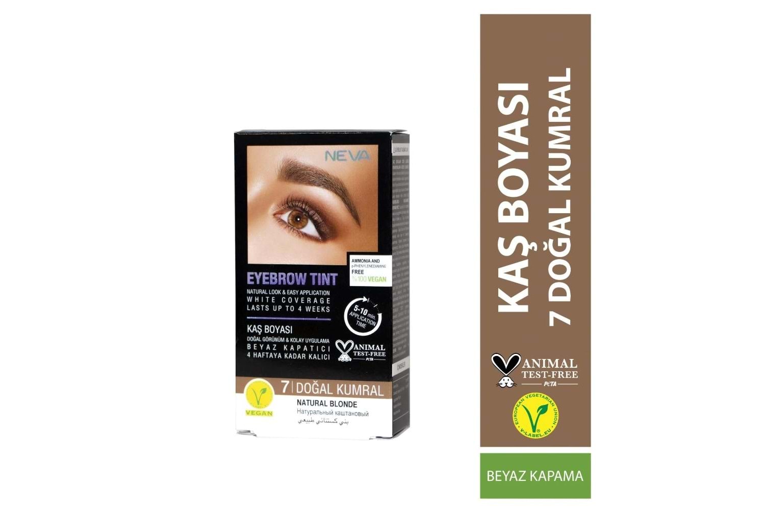Neva Kaş Boyası 5,0 - Doğal Kumral