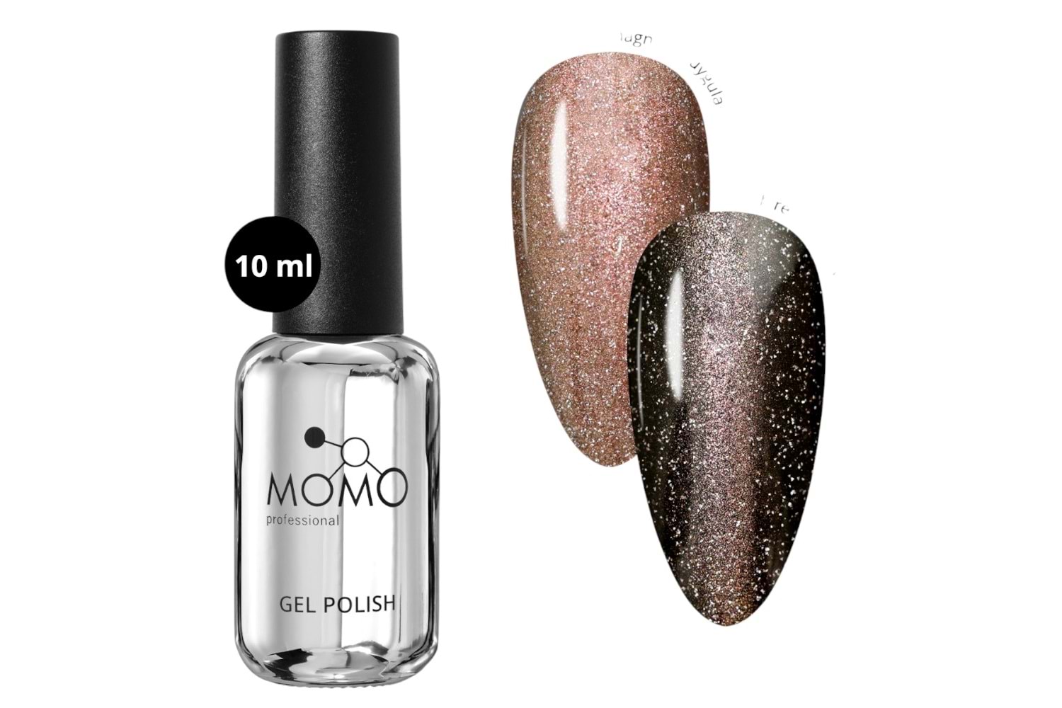 Momo Kalıcı Oje 10 ML Kristal Kedi Gözü No: CE05