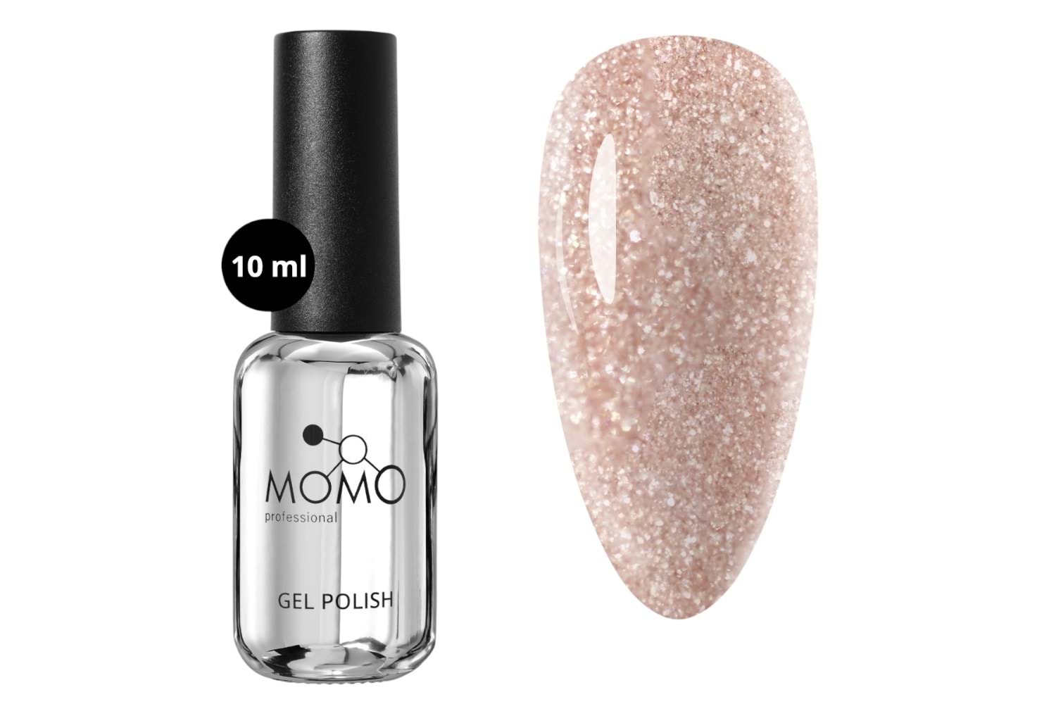 Momo Kalıcı Oje 10 ML Disco Efekt No: D004