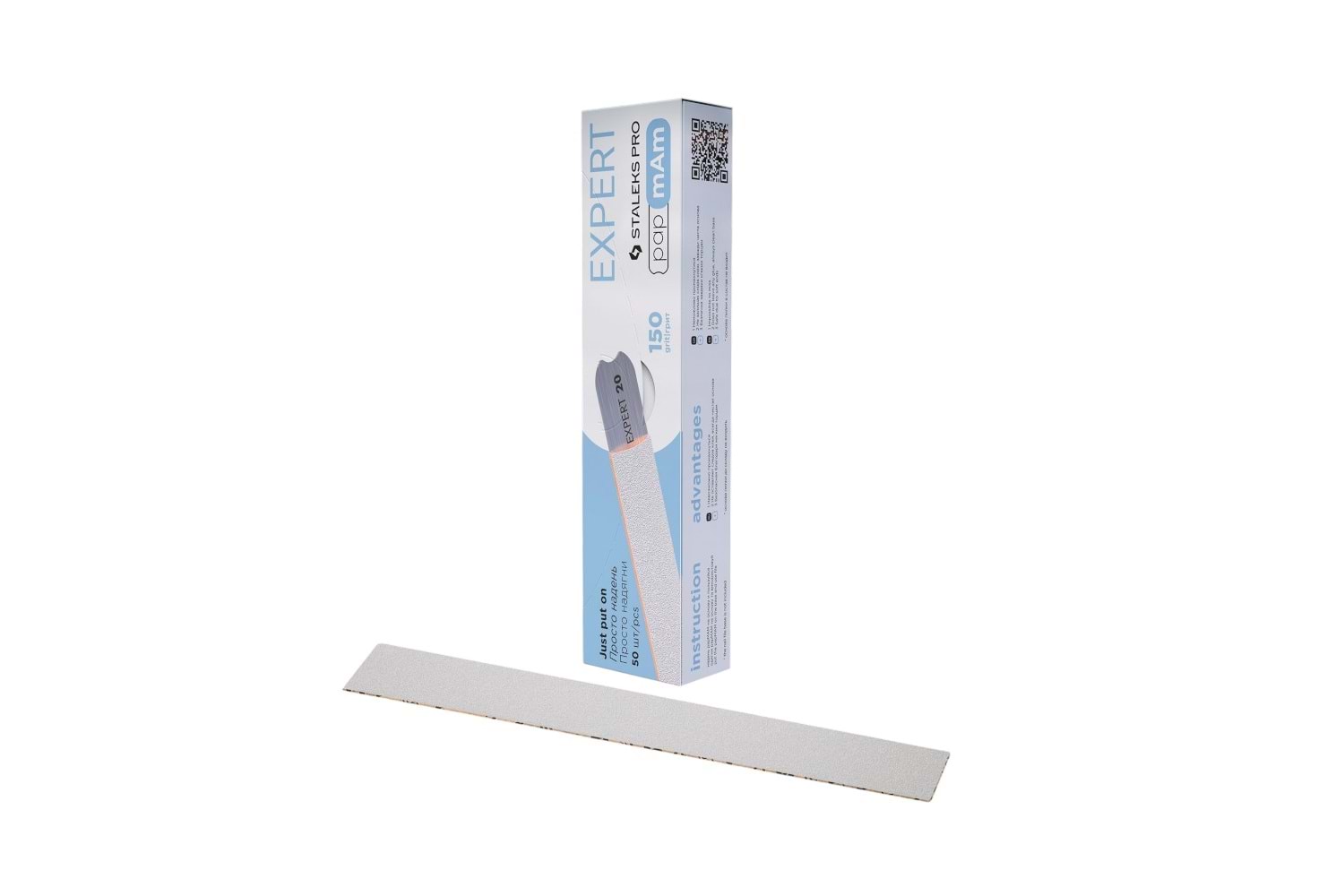 Staleks Expert Giydirmeli Papmam 150 Grit (50 Adet) DFCE-22-150w