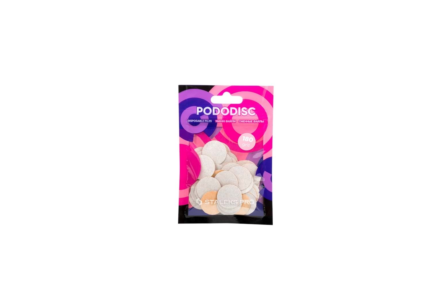 Staleks Expert Pododisk Törpü Yedeği M 180 Grit (50 Adet) PDF-20-180w